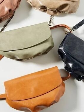 Anthropologie Crossbody Bag in Caramel